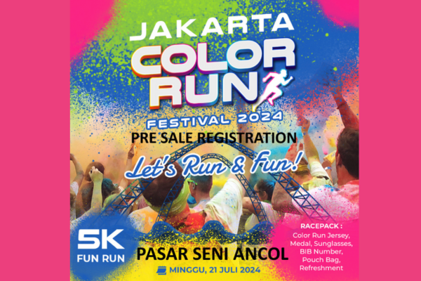 Jakarta Color Run Festival 2024