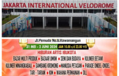 Inilah VESTA LEBARAN JAKARTA yang akan hadir di Velodrome Rawamangun mulai tanggal 31 Mei-2 Juni 2024.