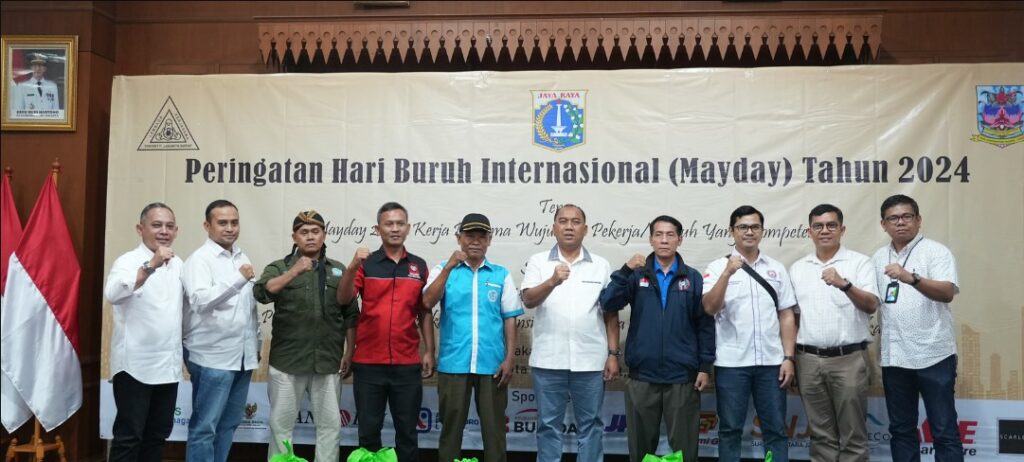 Pemerintah Kota Jakarta Barat dalam Perayaan Hari Buruh Internasional 2024