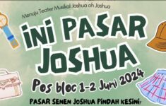 Acara "Ini Pasar Joshua" akan Digelar Juni 2024 di Jakarta, Cek Lokasinya di Sini!