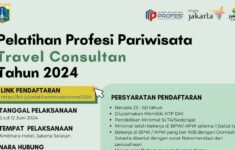 Disparekraf DKI Jakarta Gelar Acara Pelatihan bagi Travel Consultant Tahun 2024, Simak Selengkapnya di Sini!