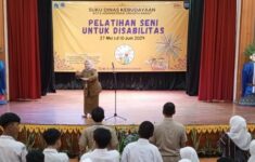 Suku Dinas Kebudayaan Jakarta Barat Selenggarakan Pelatihan Seni untuk 60 Anak Difabel
