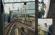 Insiden Crane Jatuh di Proyek Gedung Kejagung Timpa Kereta dan Jalur MRT Jakarta, Polres Minta Pihak Proyek Beri Jarak Aman