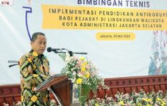 Inspektorat DKI Jakarta Gelar Bimtek Pendidikan Antikorupsi, Pencegahan Korupsi Bukan hanya Tanggung Jawab Pemerintah