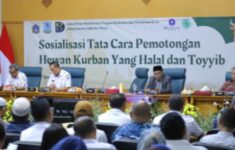 Wali Kota Jakarta Timur Jadi Tuan Rumah Kegiatan Sosialisasi Tata Cara Pemotongan Hewan Kurban