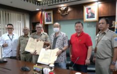 Pemkot Jakarta Pusat Terima Penyerahan Lahan Fasos-Fasum dari PT Agung Sedayu Propertindo