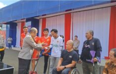 Korlantas Polri Gelar Uji SIM Gratis untuk Penyandang Disabilitas dalam Rangka Hari Bhayangkara ke-78