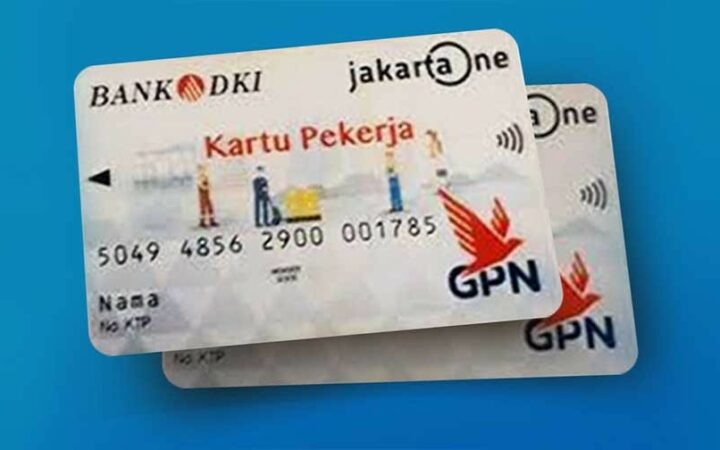 Ilustrasi Kartu Pekerja Jakarta