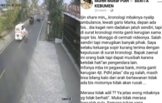 Pemotor Jatuh dan Tuntut Ganti Rugi Rp 4 Juta ke Sopir Bus di Kebumen, Begini Kronologinya