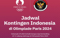 Ikuti Aksi 29 Atlet Indonesia di Olimpiade Paris 2024, Cek Jadwal Pertandingannya!