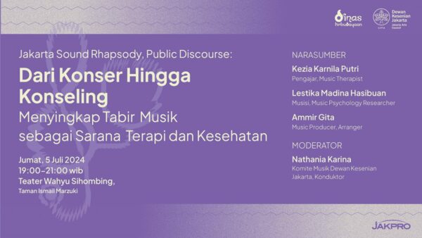 Diskusi Publik Jakarta Sound Rhapsody Di TIM