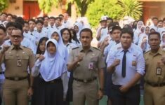 Stop Bullying! Wali Kota Jaktim Imbau Siswa SMAN 61 Jakarta Tak Lakukakan Tindak Kekerasan Terhadap Siswa Baru