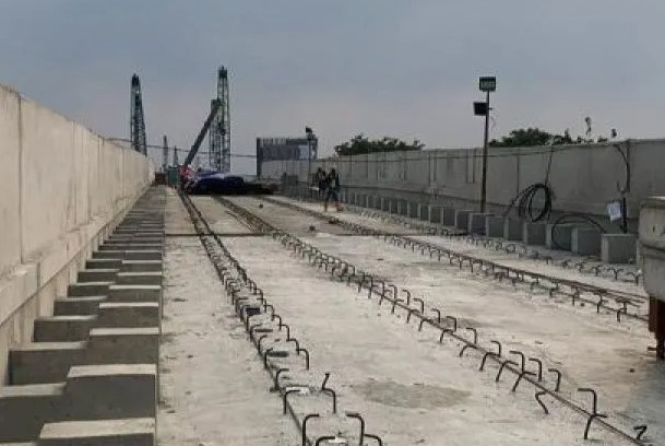 Progres Pengerjaan Proyek Rute LRT Jakarta Fase 1B Velodrome-Manggarai Capai 22,4 Persen, Target Selesai Tahun 2026