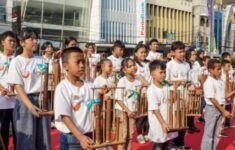 Meriah! Anak Panti Asuhan Hidupkan HBKB Jakpus Lewat Penampilan Seni Budaya