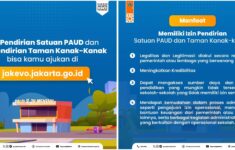 Cara Pengajuan Izin Pendirian Paud dan TK di DKI Jakarta