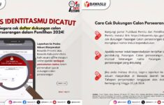 Cara Cek Daftar Dukungan Calon Perseorangan Dalam Pemilihan 2024