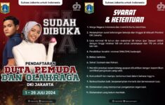 Pendaftaran Duta Pemuda dan Olahraga DKI Jakarta