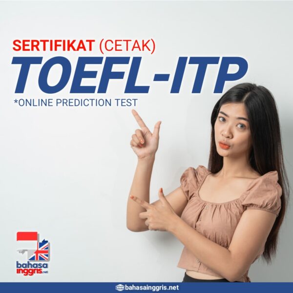 tes TOEFL online bersertifikat