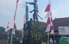 Polisi Bakal Awasi Aksi Corat-Coret di Monumen Patung Kapten Muslihat di Kota Bogor, Harus Cek CCTV!