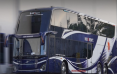 Layani Rute Jakarta-Malang, PO Indorent Hadirkan Armada Bus Tingkat Baru dengan Design Elegan