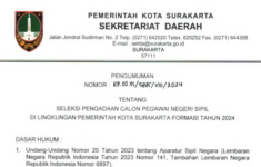 formasi CPNS 2024 Surakarta