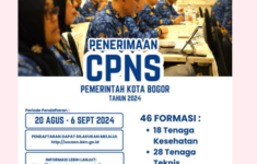 formasi CPNS 2024 Bogor