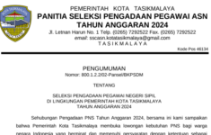 formasi CPNS 2024 Tasikmalaya