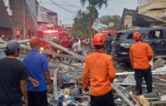 Tabung Gas Meledak di Cengkareng, Rumah Warga Rata dengan Tanah