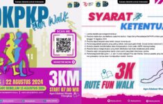 Dinas KPKP Jakarta Mengadakan Acara Fun Walk