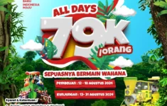 All Days Tiket Jungleland Cuma 79K Khusus Kemerdekaan