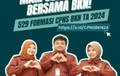 BKN buka 529 Formasi CPNS 2024