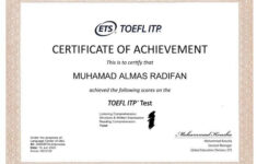 tes TOEFL online bersertifikat