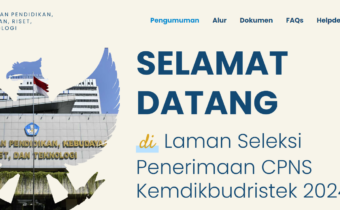 Cara Lihat Pengumuman Hasil Administrasi Kemendikbud Ristek CPNS 2024