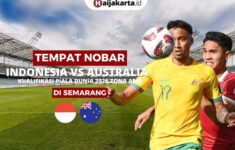 Lokasi Nobar Timnas Indonesia Vs Australia di Semarang Kualifikasi Piala Dunia 2026 Zona Asia