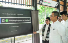 Masjid Ar-Raudhah Sekarang Jadi Nama Halte Transjakarta Ragunan