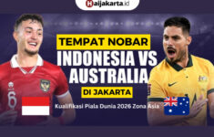 Tempat Nobar Timnas Indonesia Vs Australia di Jakarta Kualifikasi Piala Dunia 2026 Zona Asia