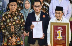 Hasil Nomor Urut Pilkada Jakarta 2024, RK-Suswono Dapat Nomer 1