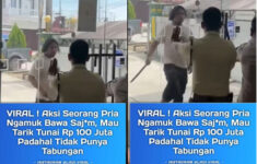 5 Fakta Pria Ngamuk Bawa Sajam di Bank Kalimantan Timur, Gaduh Tak Boleh Tarik Tunai 100 Juta!