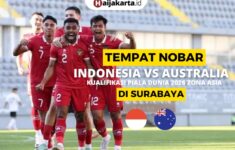 lokasi nobar Timnas Indonesia vs Australia di Surabaya