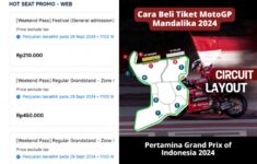 Cara Beli Tiket MotoGP Mandalika 2024