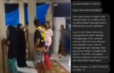 Pasutri Marah Dilarang Ambil Air Di Masjid