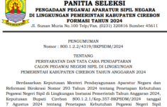 formasi CPNS 2024 Cirebon