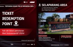 Lokasi Penukaran Tiket MotoGP Mandalika 2024 Pertamina Grand Prix of Indonesia