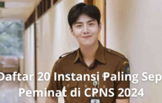 Daftar 20 Instansi Paling Sepi Peminat di CPNS 2024