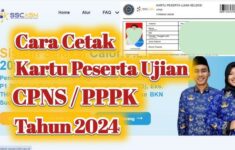 Cara Cetak Kartu Informasi Akun dan Pendaftaran PPPK 2024