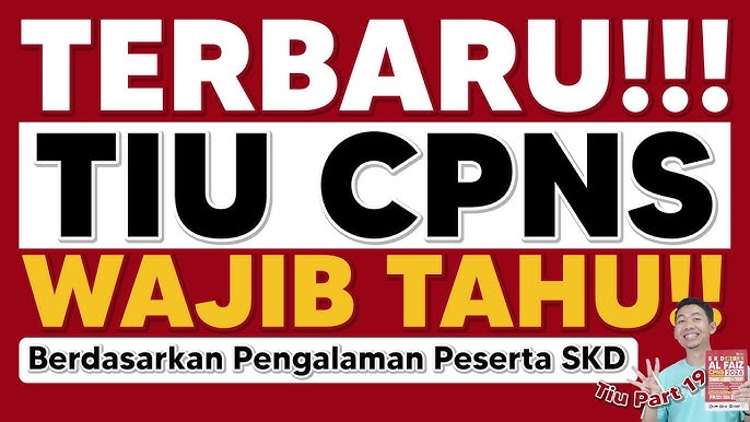 16 Materi TIU Kemungkinan Keluar di SKD CPNS 2024