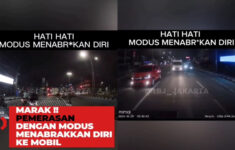 Video Aksi Pemerasan Modus Tabrakkan Diri di Jakarta Pusat, Heboh di Medsos