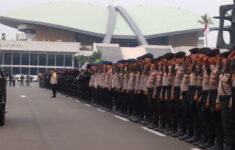 1.758 Personel Gabungan Amankan Aksi Demo di Depan Gedung DPR dan Patung Kuda, Jakpus