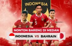 lokasi nobar Timnas Indonesia VS Bahrain di Medan