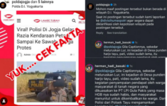 Polisi Di Jogja Razia Kendaraan Petani Sampai Ke Sawah